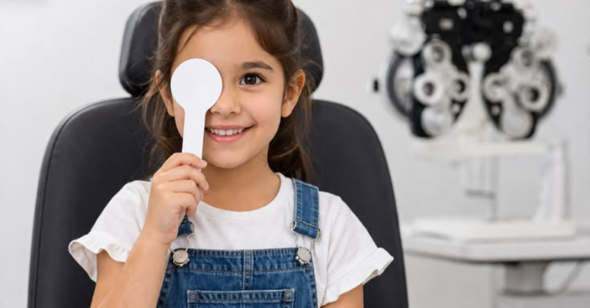 Pediatric Eye Checkup for Children in Urapakkam
