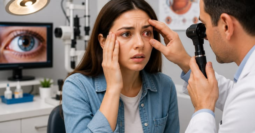 Optician and optical services at Deepam Eye Hospital, Urapakkam